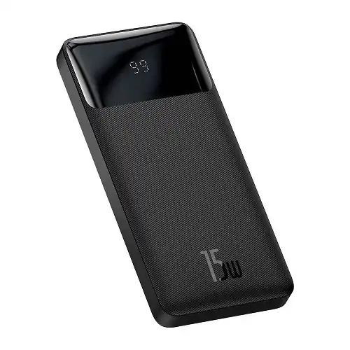 Baseus Bipow Digital Display 15W 10000mAh Power Bank Price in Bangladesh - AuraCart