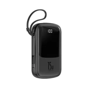 Baseus Qpow BS-P1001C 15W 10000mAh Power Bank with Type-C Cable Price in Bangladesh - AuraCart