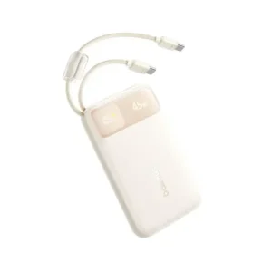 Baseus Enerfill FC11 10000mAh 45W Fast Charging Power Bank With Built-in Cable