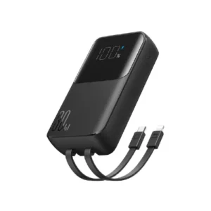 Joyroom JR-PBC06 10000mAh 30W Mini Power Bank with Dual Cables Price in Bangladesh - AuraCart
