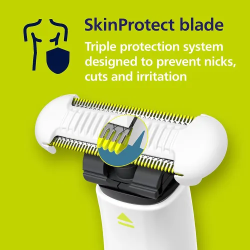 Philips OneBlade QP1924/20 Intimate Trimmer and Shaver Original BD 2 - AuraCart