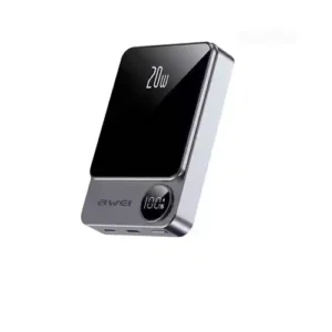 Awei P39K 10000mAh 20W PD Magnetic Wireless Power Bank Price in Bangladesh - AuraCart