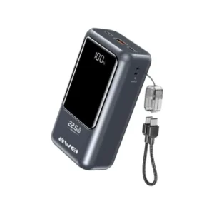 Awei PA-100 20000mAh 22.5W Fast Charging Power Bank Price in Bangladesh - AuraCart