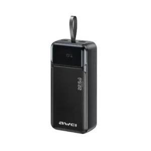 Awei PA-104 30000mAh 22.5W Power Bank with Built-in Cable Price in Bangladesh - AuraCart