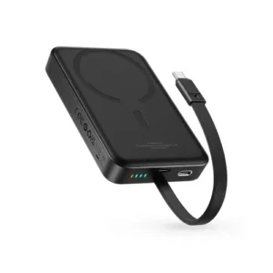 Baseus PPCXM10T 10000mAh 30W Wireless Power Bank With Built-in Cable Price in Bangladesh - AuraCart