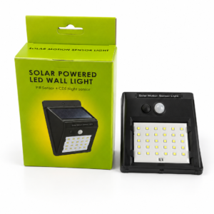 Solar Powered LED PIR Motion Sensor Wall Light Price in Bangladesh - AuraCart