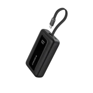 Anker Zolo 10000mAh 30W Power Bank with Built-in Type-C Cable Price in Bangladesh - AuraCart