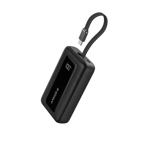Anker Zolo 10000mAh 30W Power Bank with Built-in Type-C Cable Price in Bangladesh - AuraCart